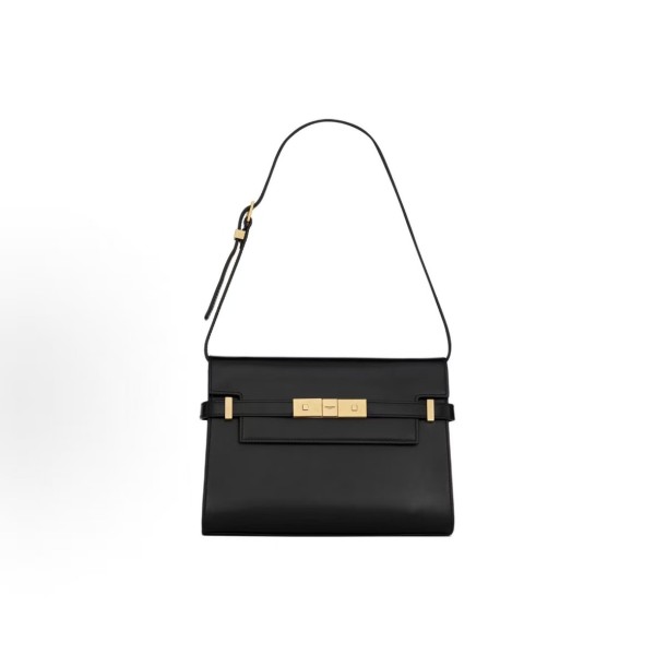 SAINT LAURENT YSL Manhattan Manhattan Crossbody single-shoulder Bag for Women, black